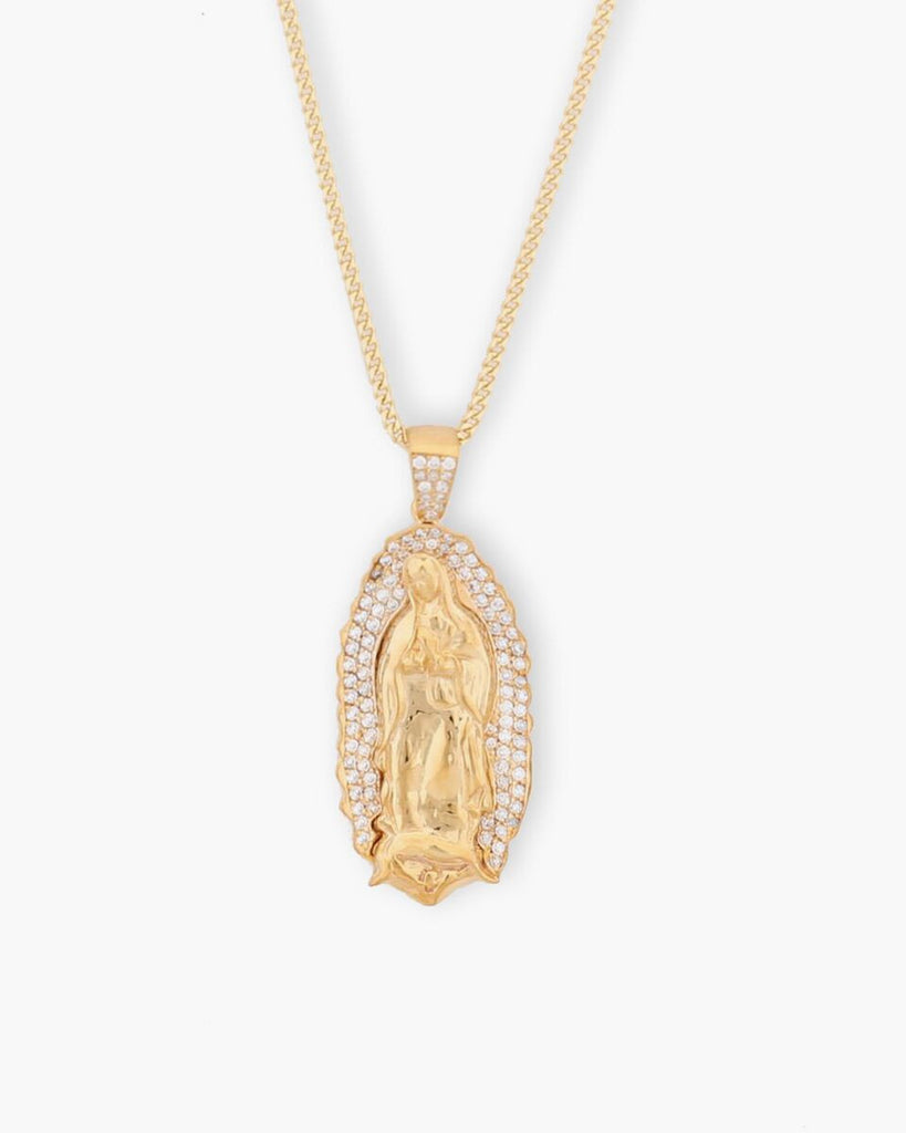 Mother of Guadalupe Necklace (18K Gold)