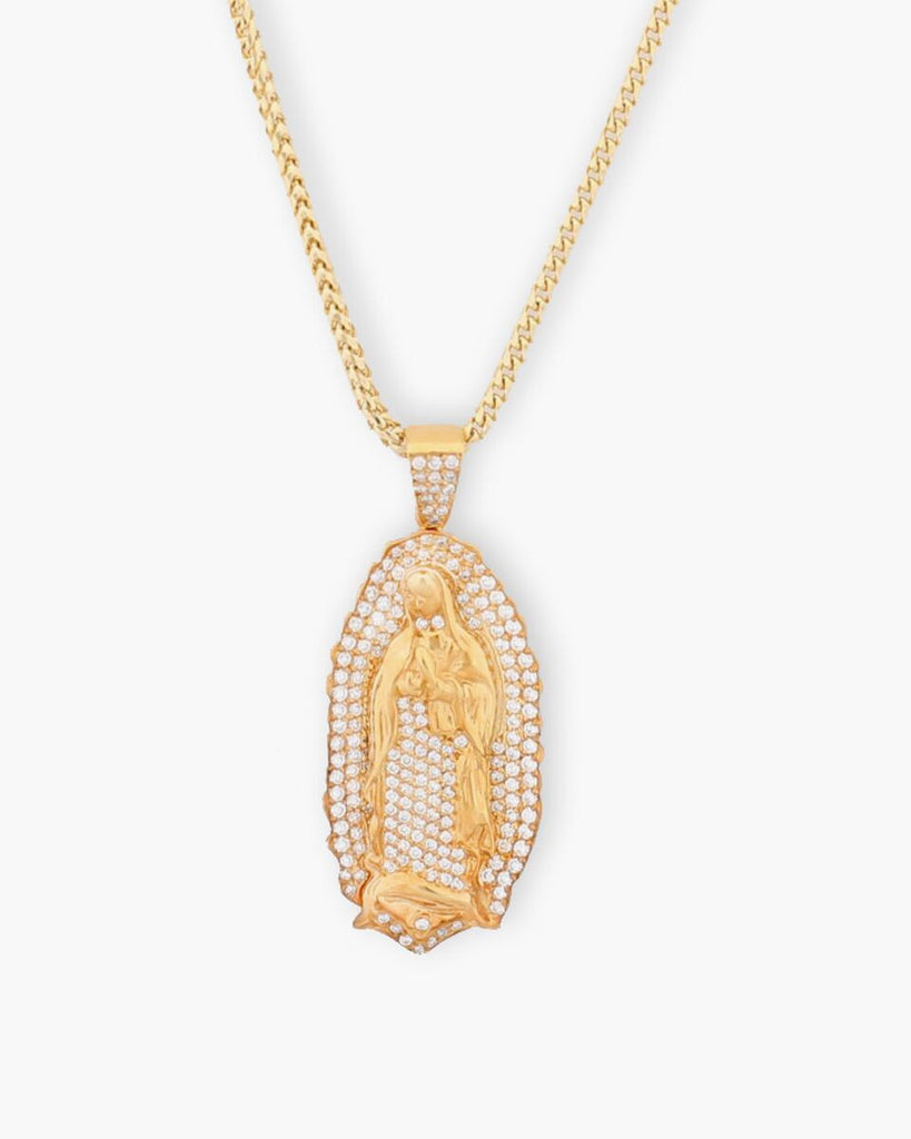 Mother of Guadalupe Necklace (18K Gold)